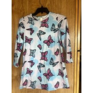 Pat Pat Girls Size 7/8 Long Sleeve T Shirt Dress